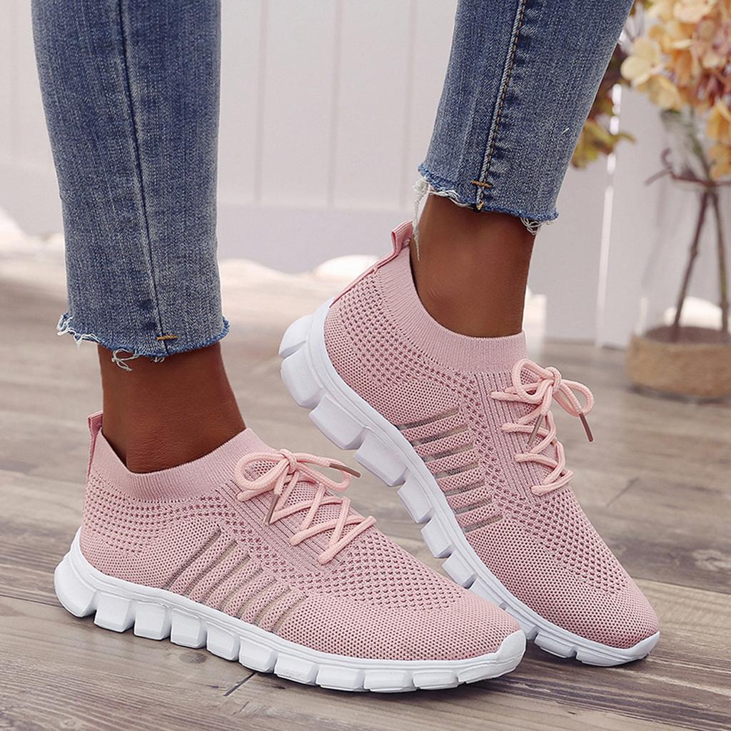 Coline - Ortopædiske Komfort Sneakers til Kvinder Pink