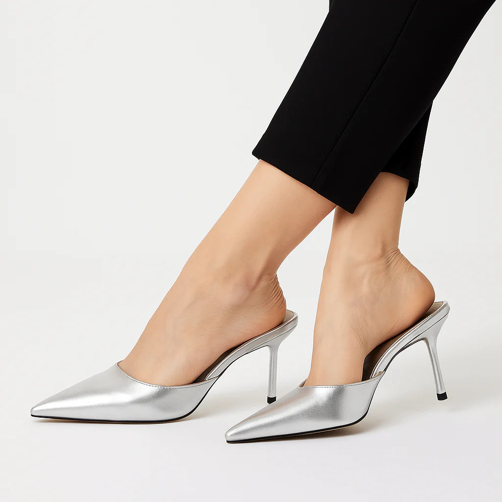 Emilie - Elegante damesandaler med hæl