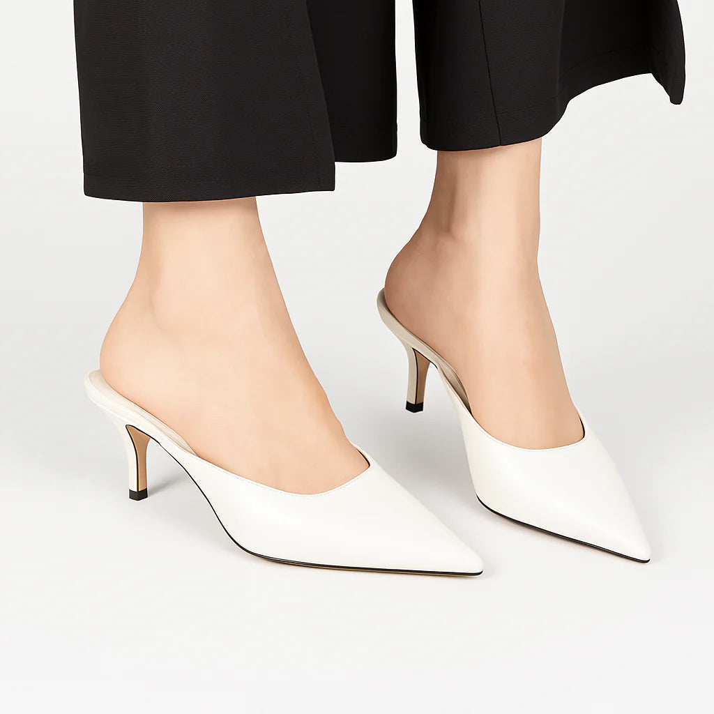 Emilie - Elegante damesandaler med hæl
