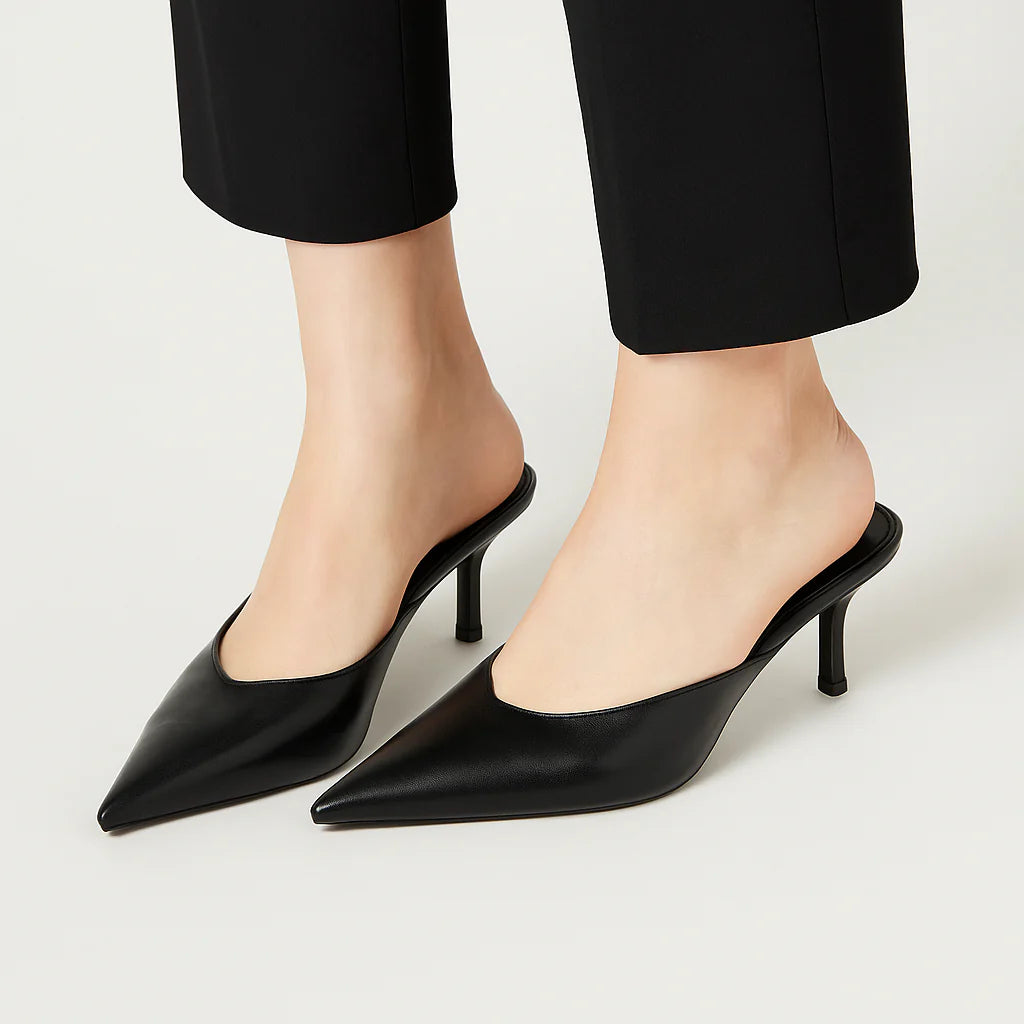 Emilie - Elegante damesandaler med hæl