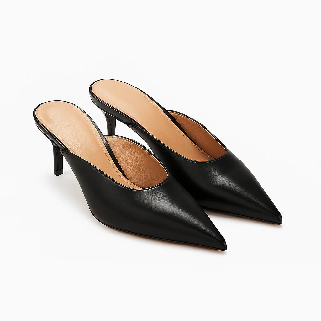 Emilie - Elegante damesandaler med hæl