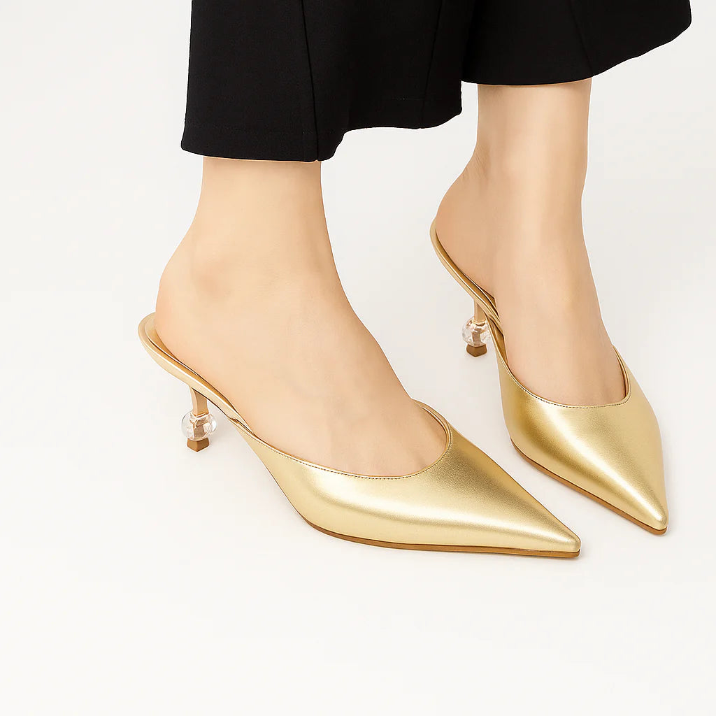 Emilie - Elegante damesandaler med hæl