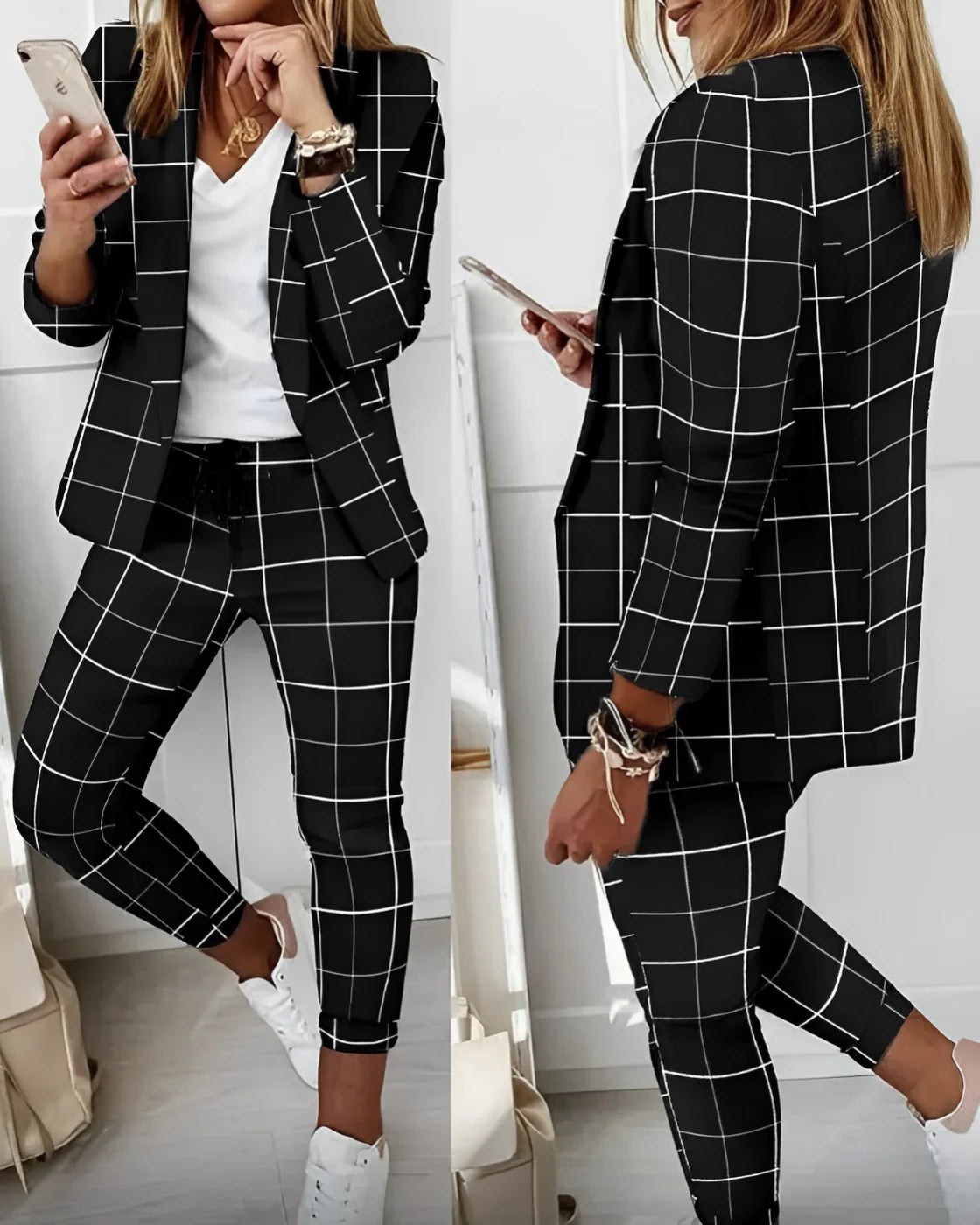 Eveline - Elegant damebusiness-sæt