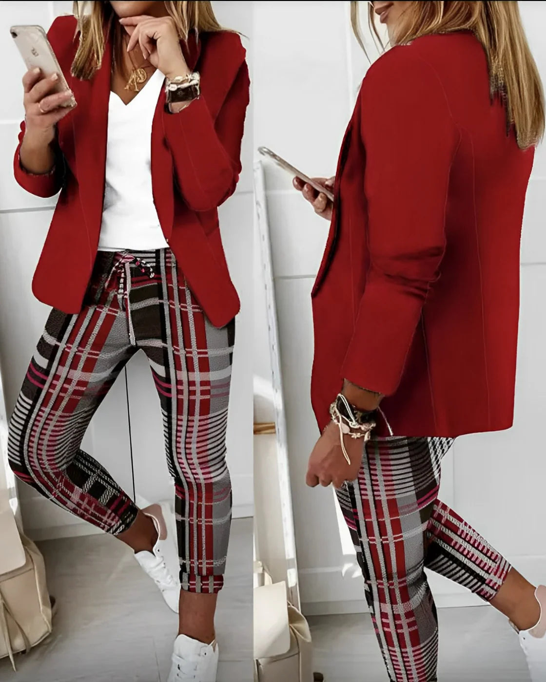 Eveline - Elegant damebusiness-sæt