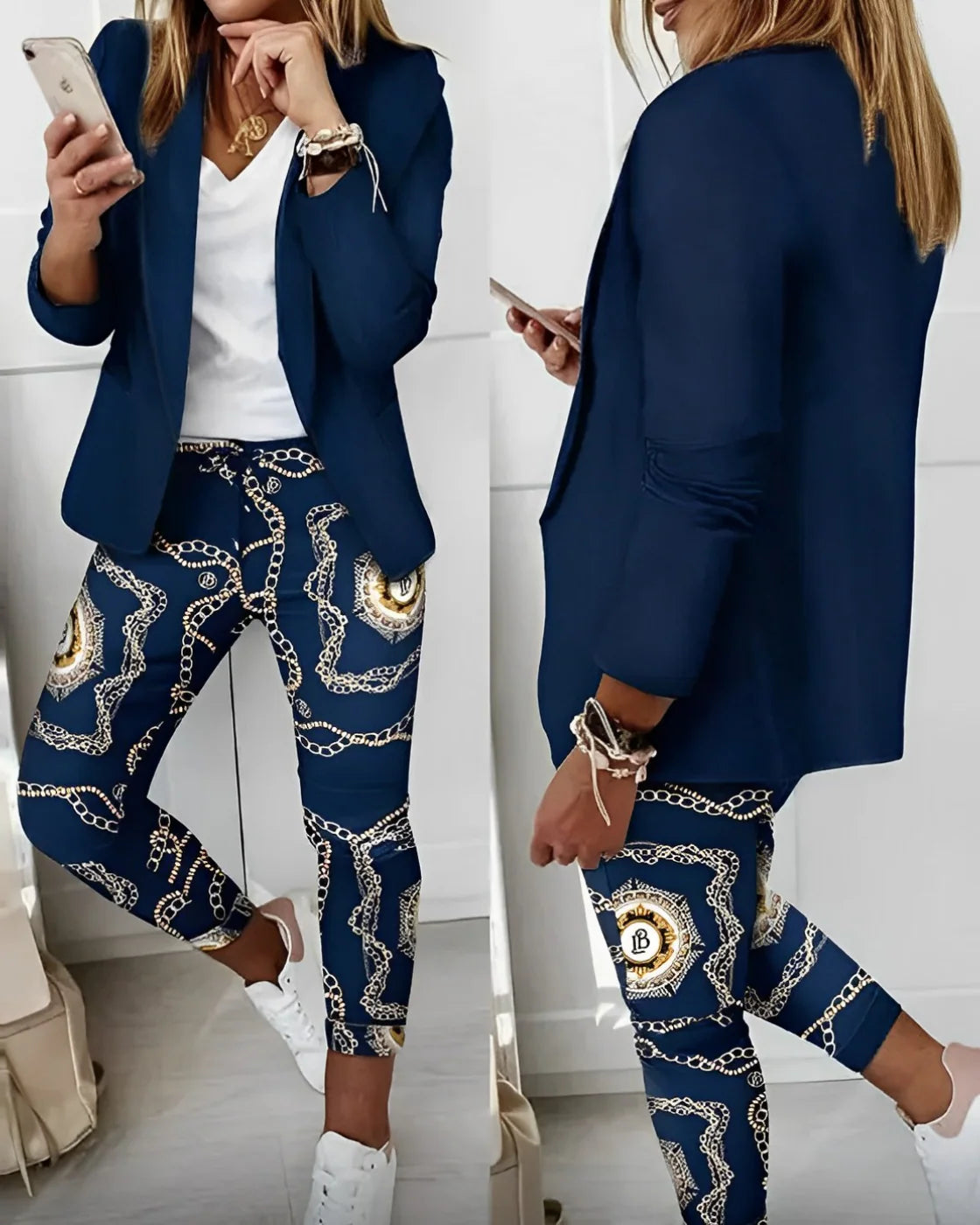 Eveline - Elegant damebusiness-sæt