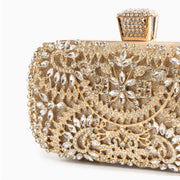 Sabine Dazzle Flower Clutch Bag