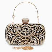 Sabine Dazzle Flower Clutch Bag