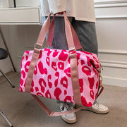 Cow Print Women's Travel Duffel Bag - Spacious & Stylish