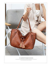 Versatile Crossbody Tote Bag - Hands-Free Style