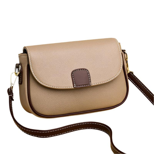 Versatile Women's Flap Shoulder Bag - Small Square Crossbody Style