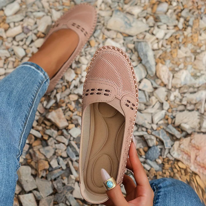 Alva - Ortopædiske Slip-on Sko til Kvinder Lys Pink