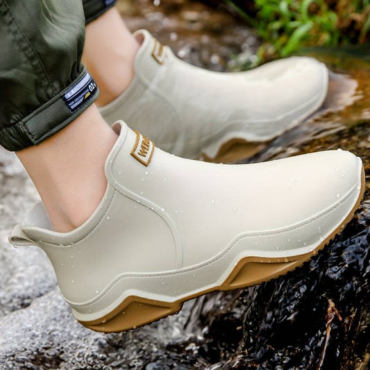 Celeste - ElegantGuard Gummistøvler til Kvinder Beige