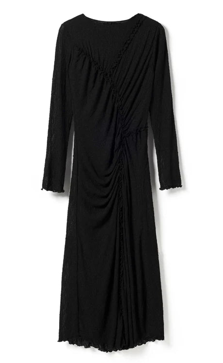 Felicia - Noella Kjole Elegant Feminint Design Sort